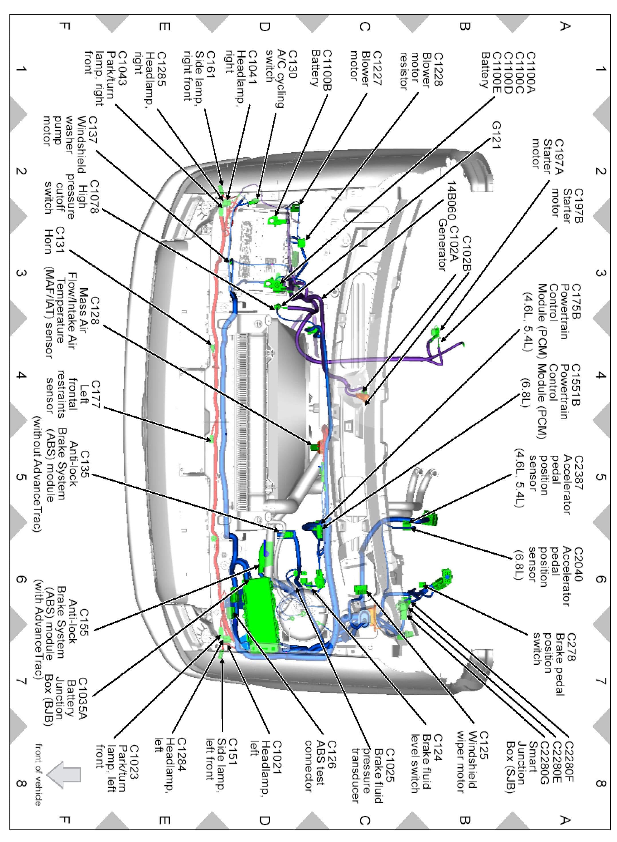 Factory diagram — Blower Motor