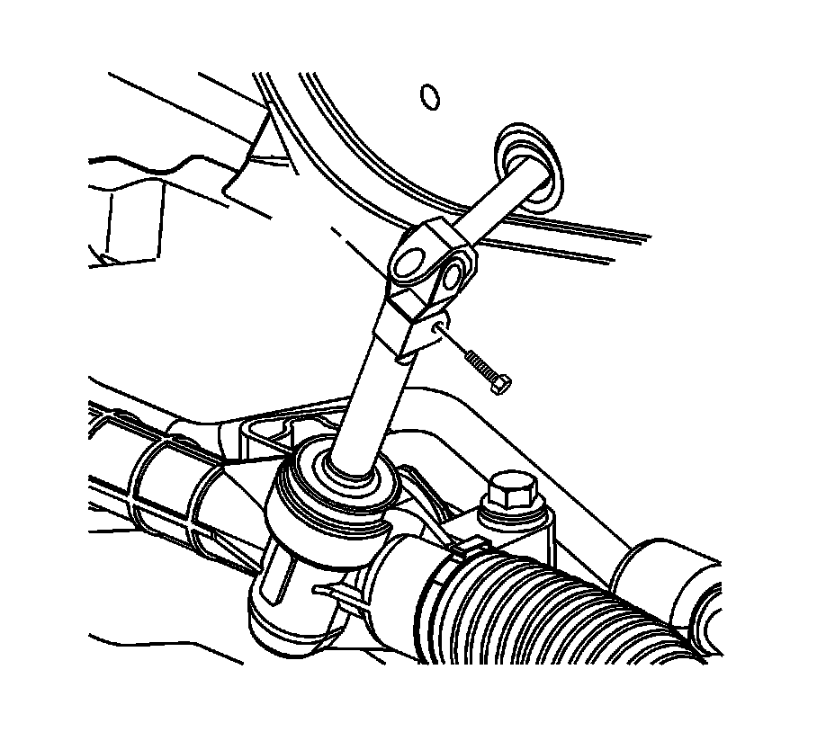 Factory diagram — Steering Shaft
