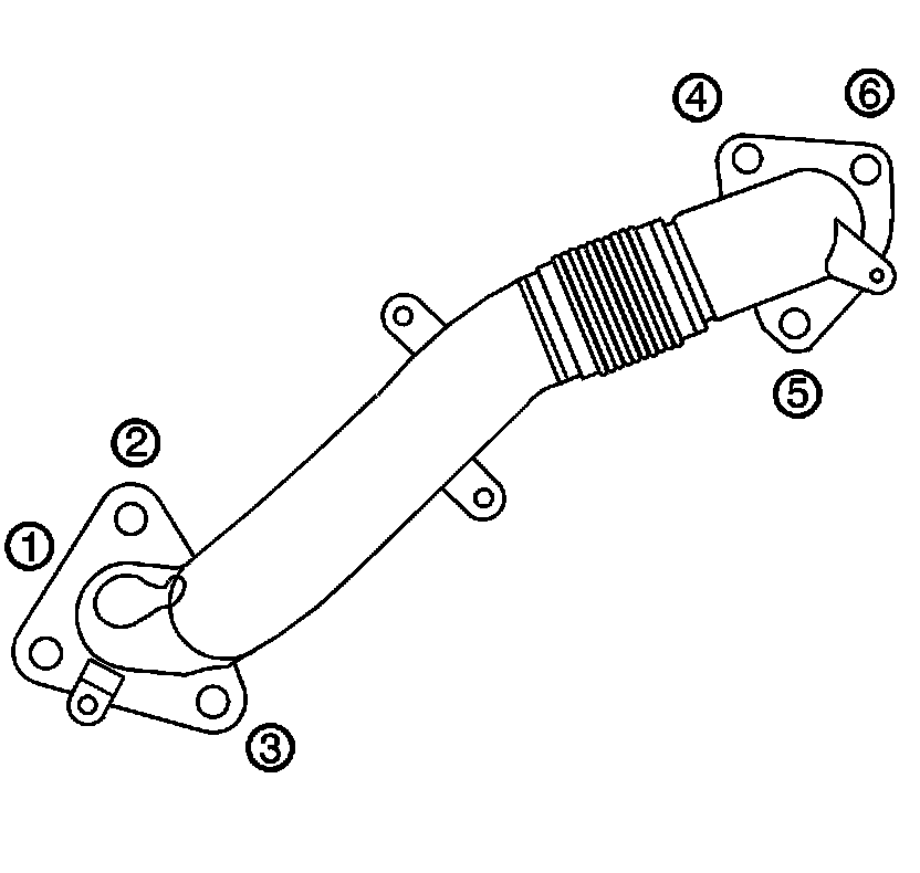 Factory diagram — Exhaust Pipe
