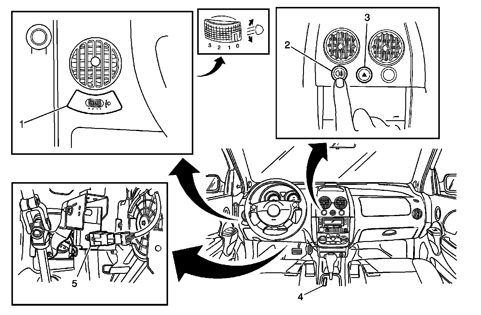 Factory diagram — Brake Light Switch