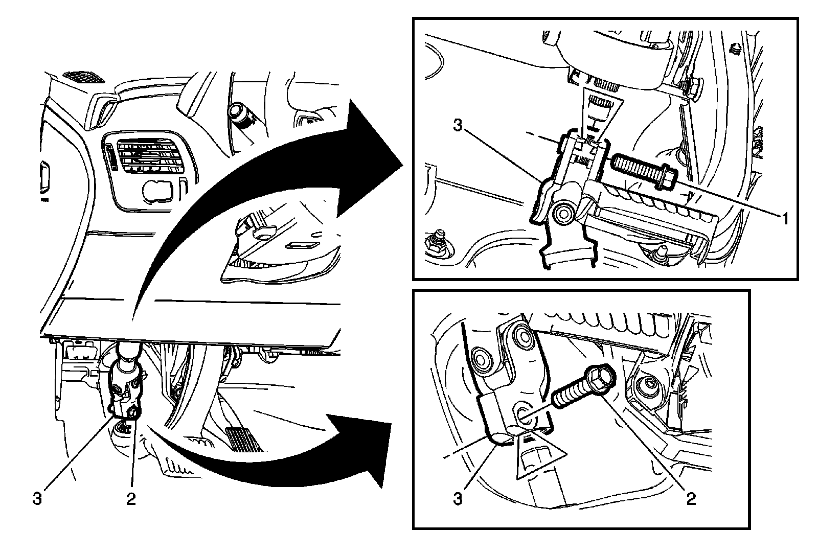 Factory diagram — Steering Shaft