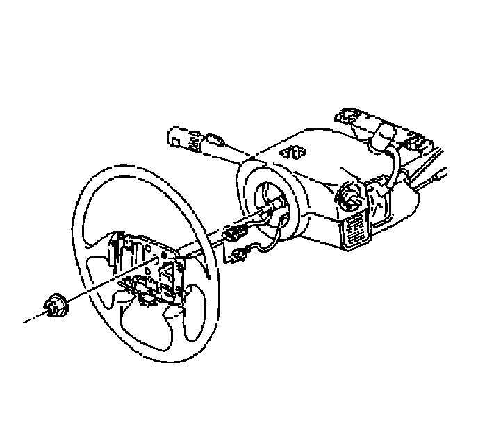Factory diagram — Clockspring Assembly / Spiral Cable