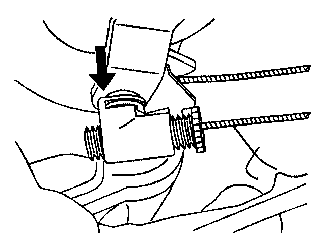 Factory diagram — Cruise Control Servo Cable