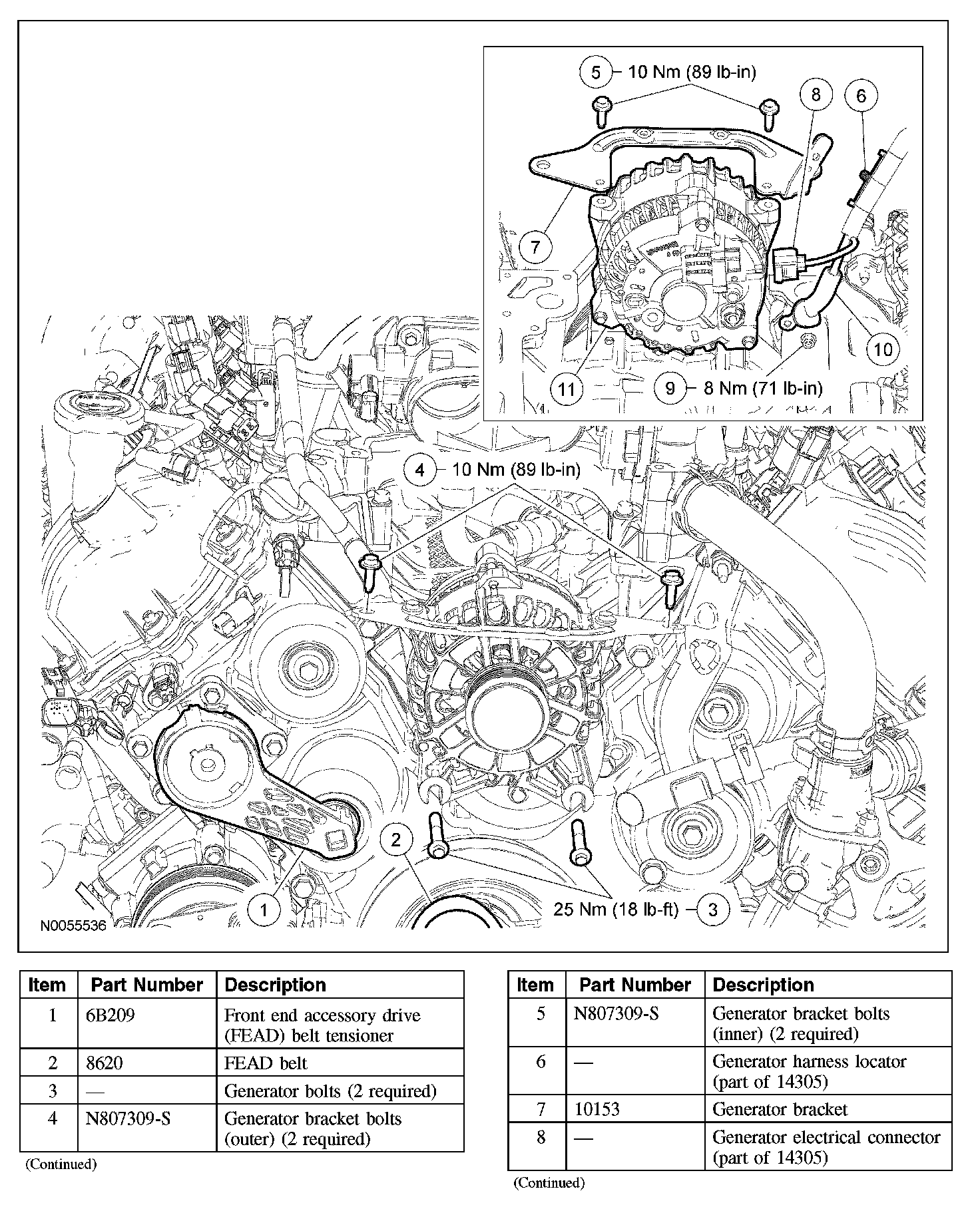 Factory diagram — Alternator