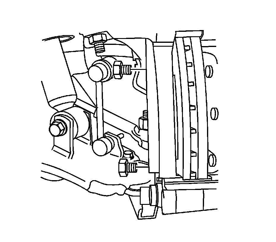 Factory diagram — Brake Caliper