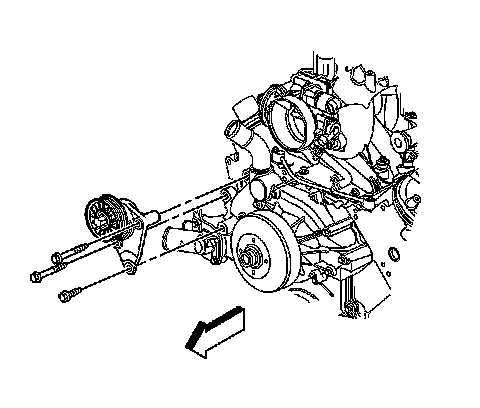 Factory diagram — Drive Belt Tensioner
