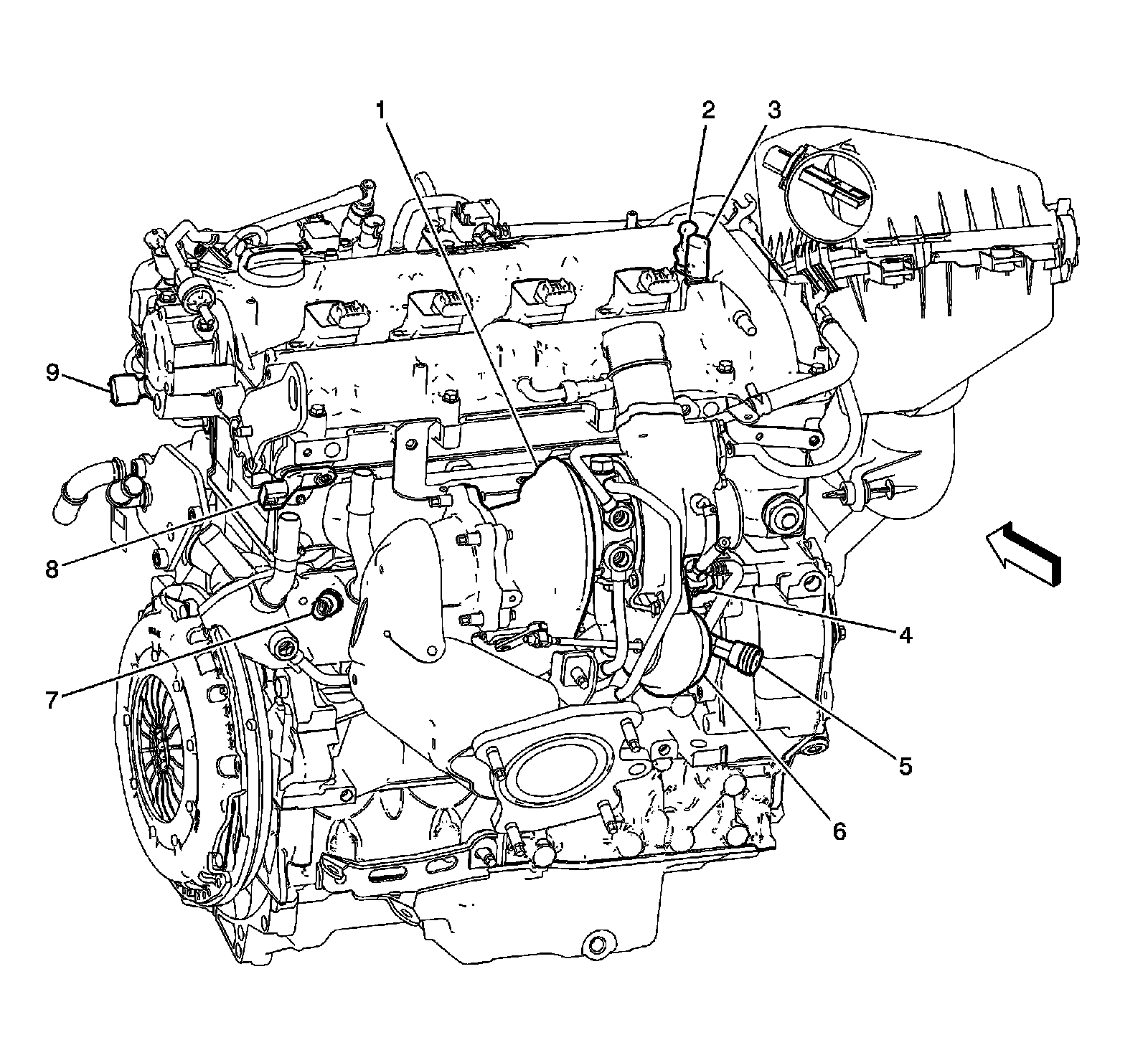 Factory diagram — Wastegate Actuator