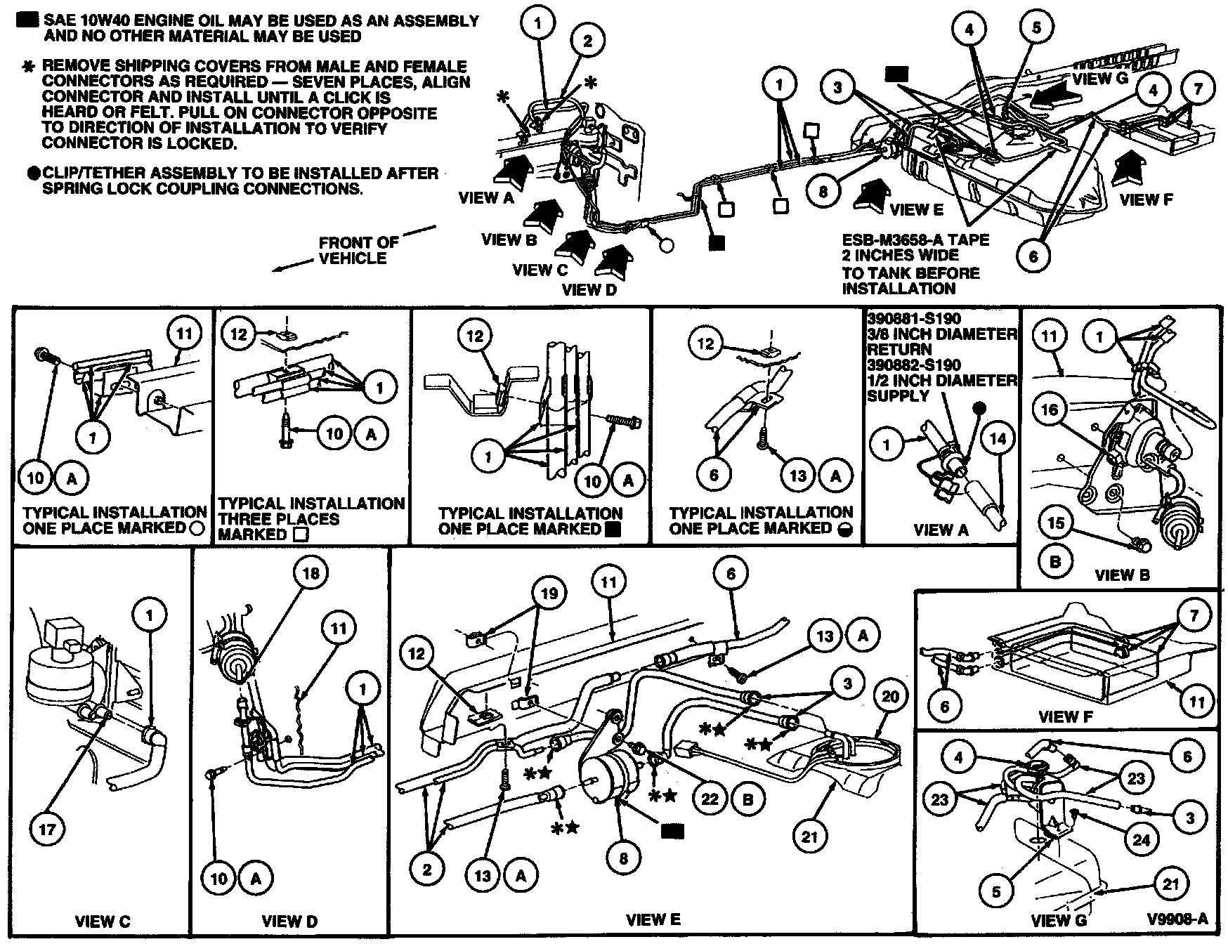 Factory diagram — Fuel Tank