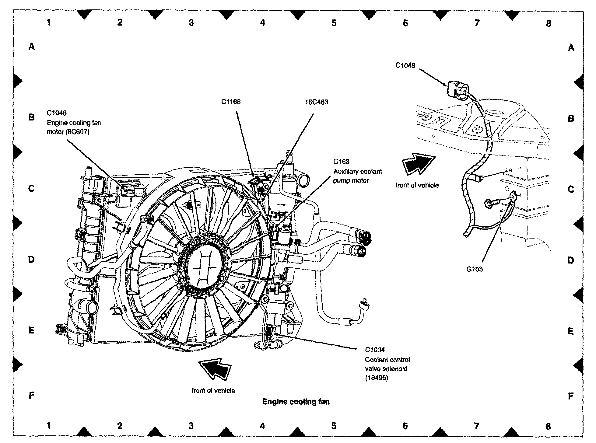 Factory diagram — Heater Control Valve Actuator