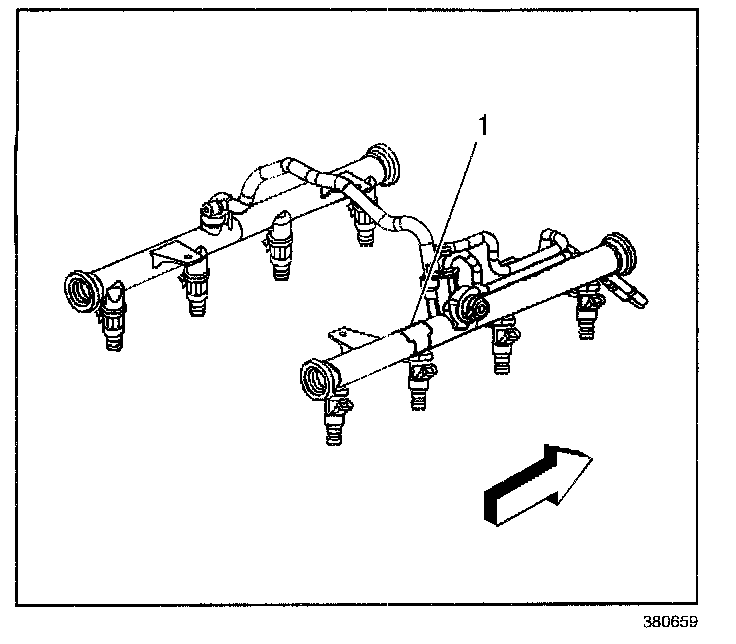 Factory diagram — Fuel Rail