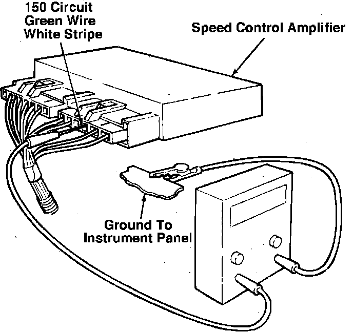 Factory diagram — Vehicle Speed Sensor/Transducer - Cruise Control