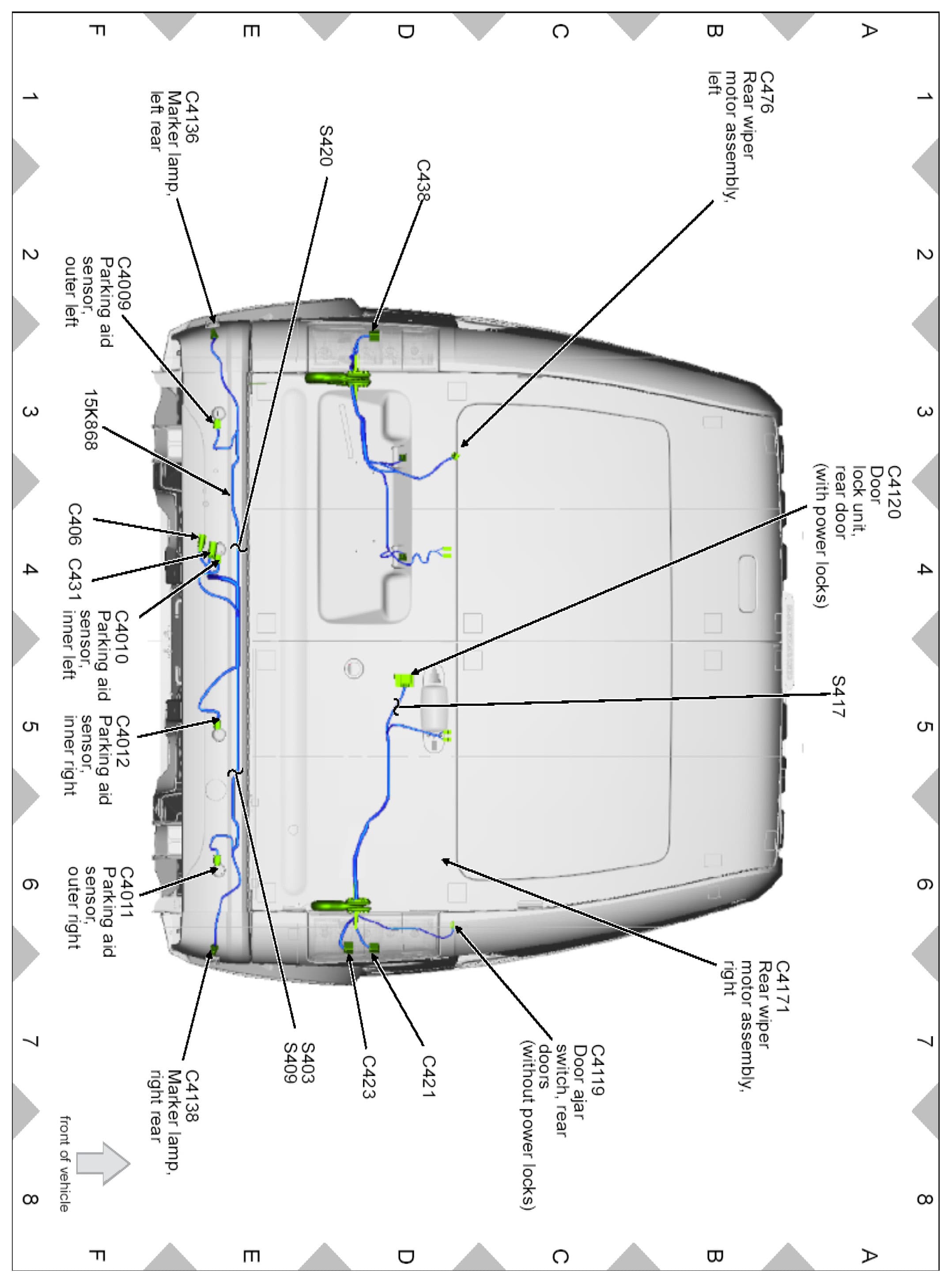 Factory diagram — Wiper Motor