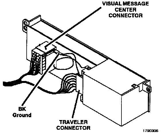 Factory diagram — Driver/Vehicle Information Display