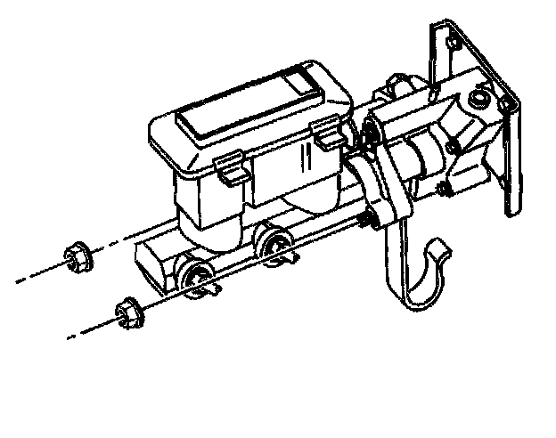 Factory diagram — Hydraulic Brake Booster