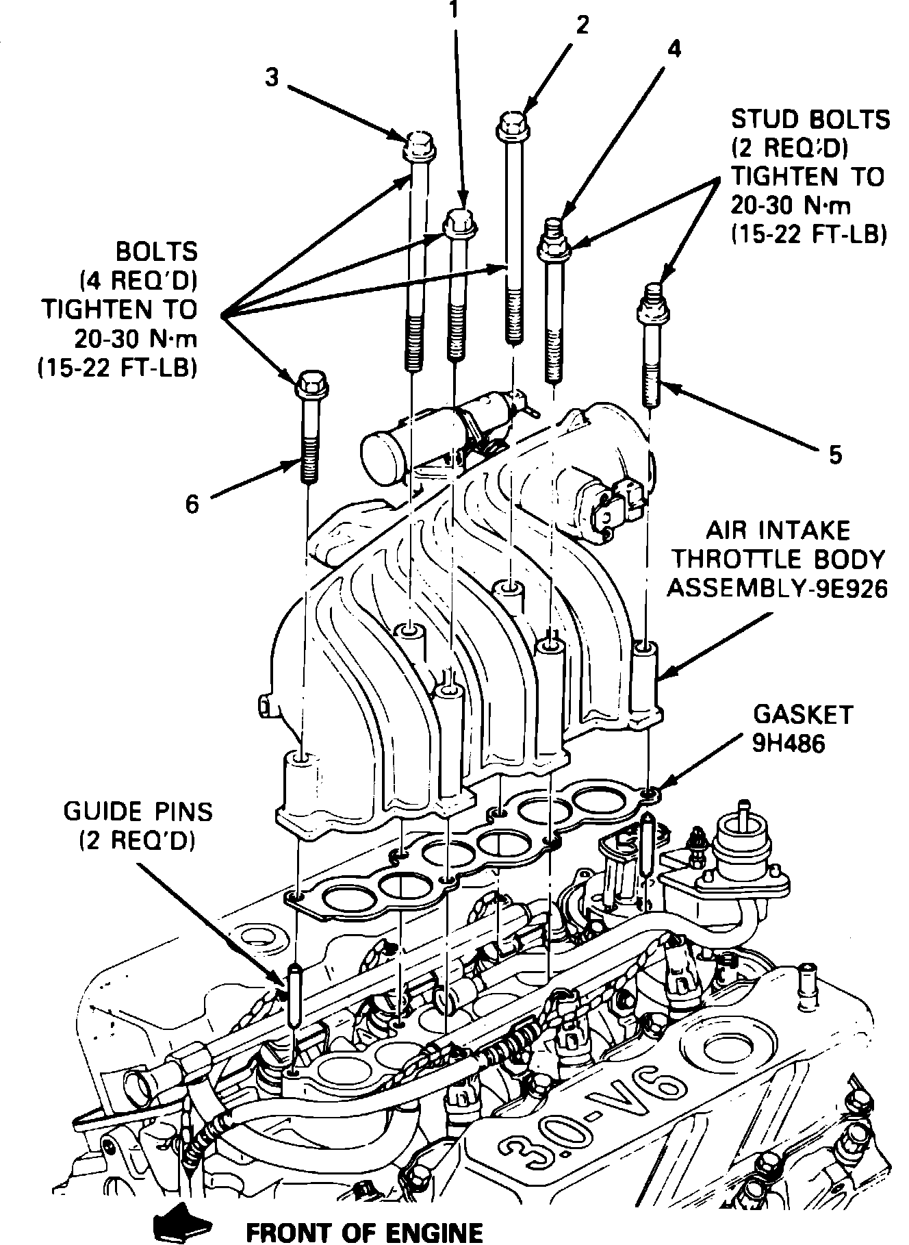 Factory diagram — Throttle Body