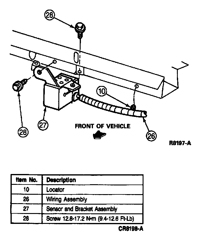 Factory diagram — Impact Sensor