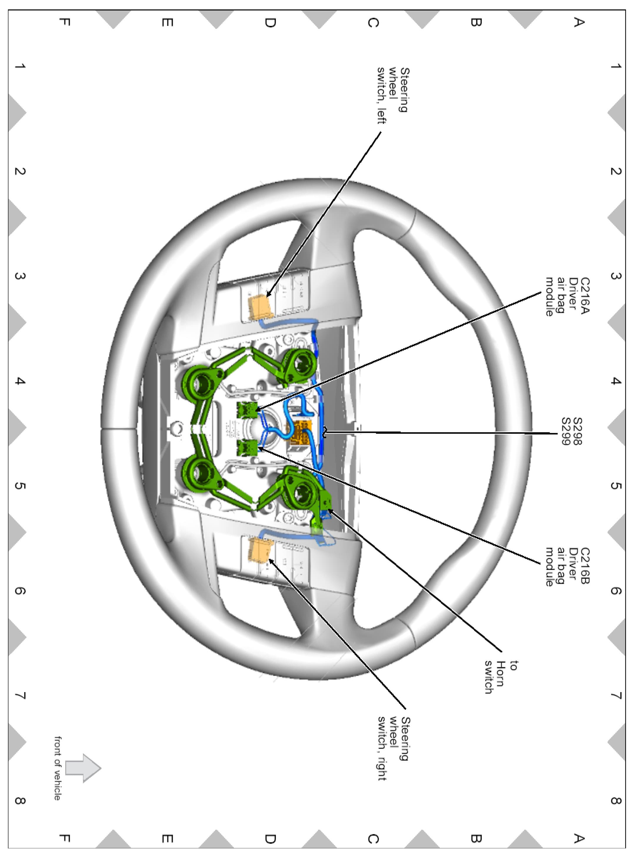 Factory diagram — Horn Switch