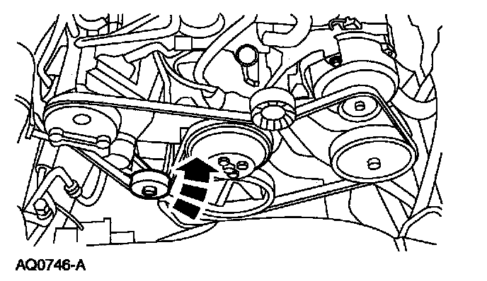 Factory diagram — Drive Belt