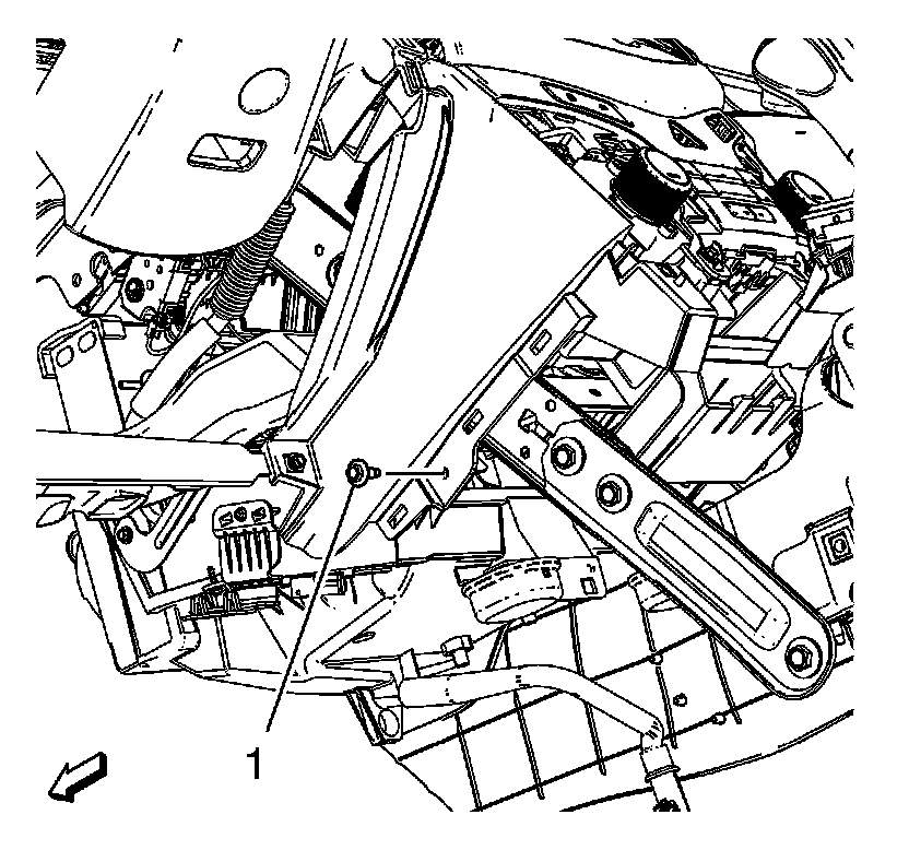 Factory diagram — Heater Core