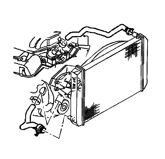 Factory diagram — Radiator