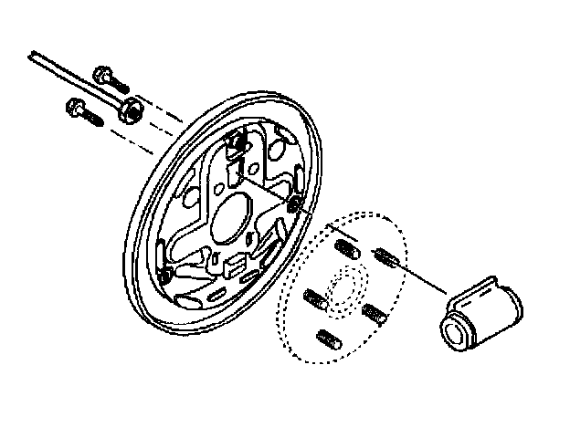 Factory diagram — Wheel Cylinder