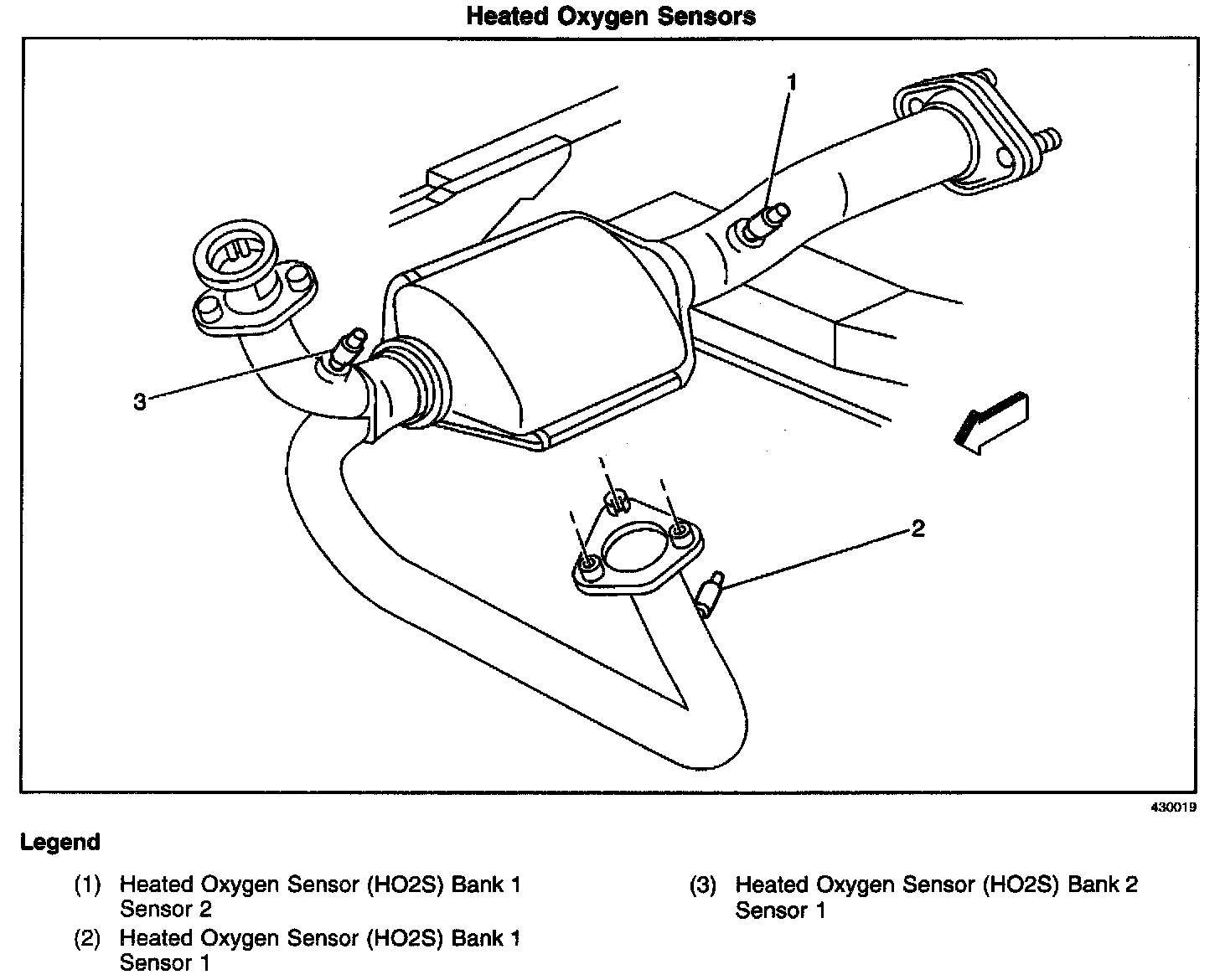 Factory diagram — Oxygen Sensor