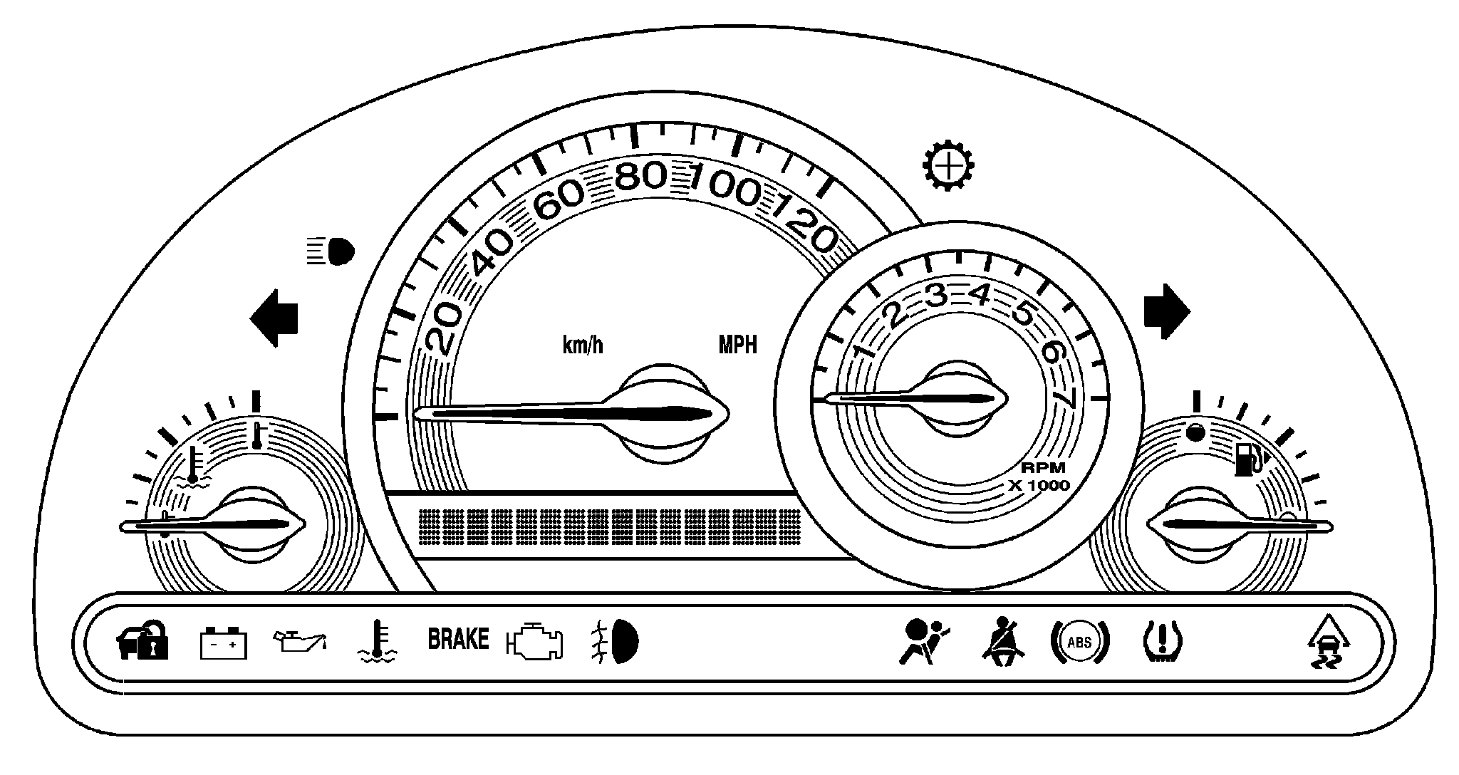Factory diagram — Instrument Cluster / Carrier