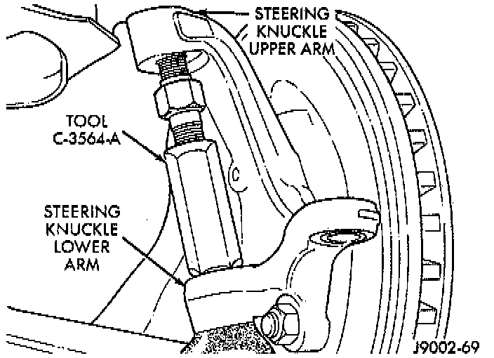 Factory diagram — Control Arm