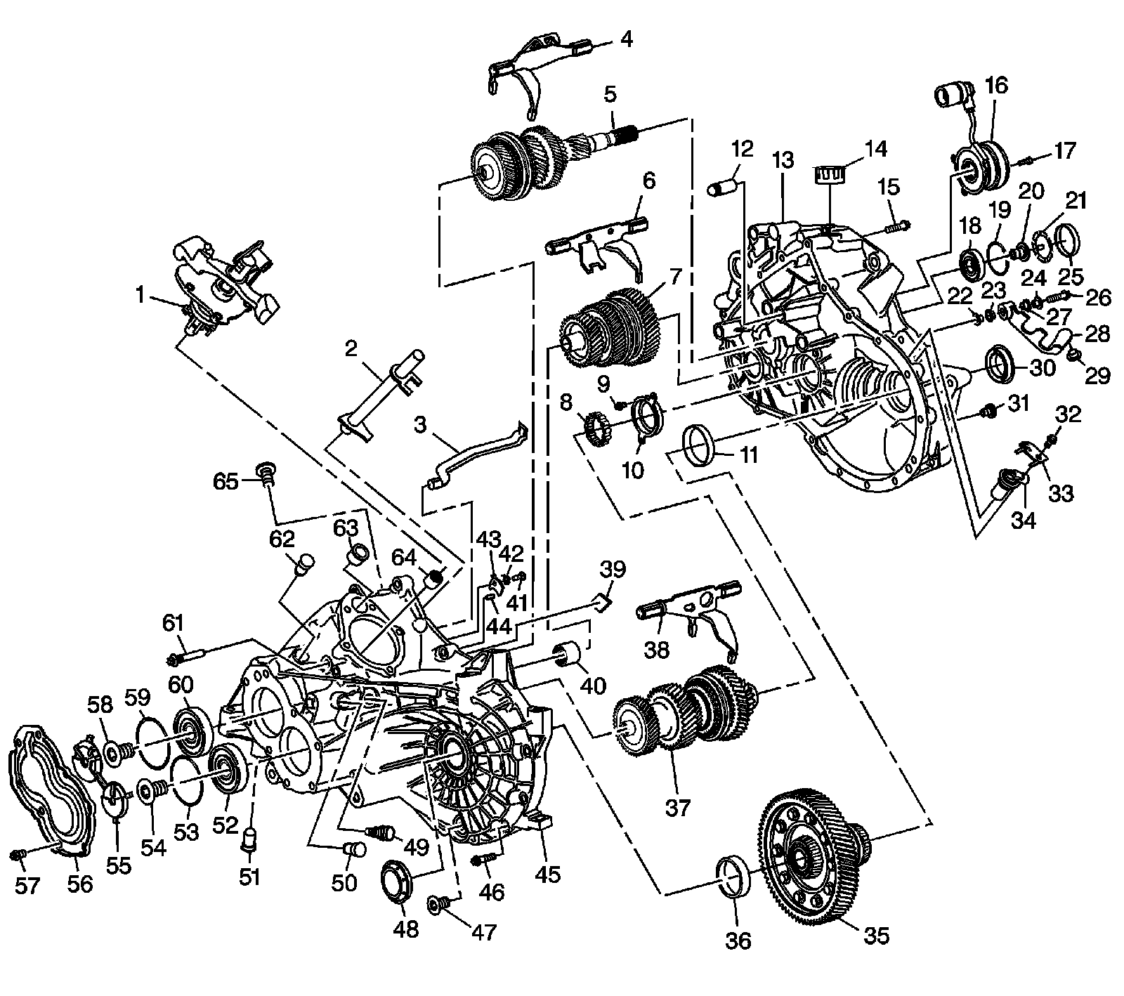 Factory diagram — Clutch Slave Cylinder