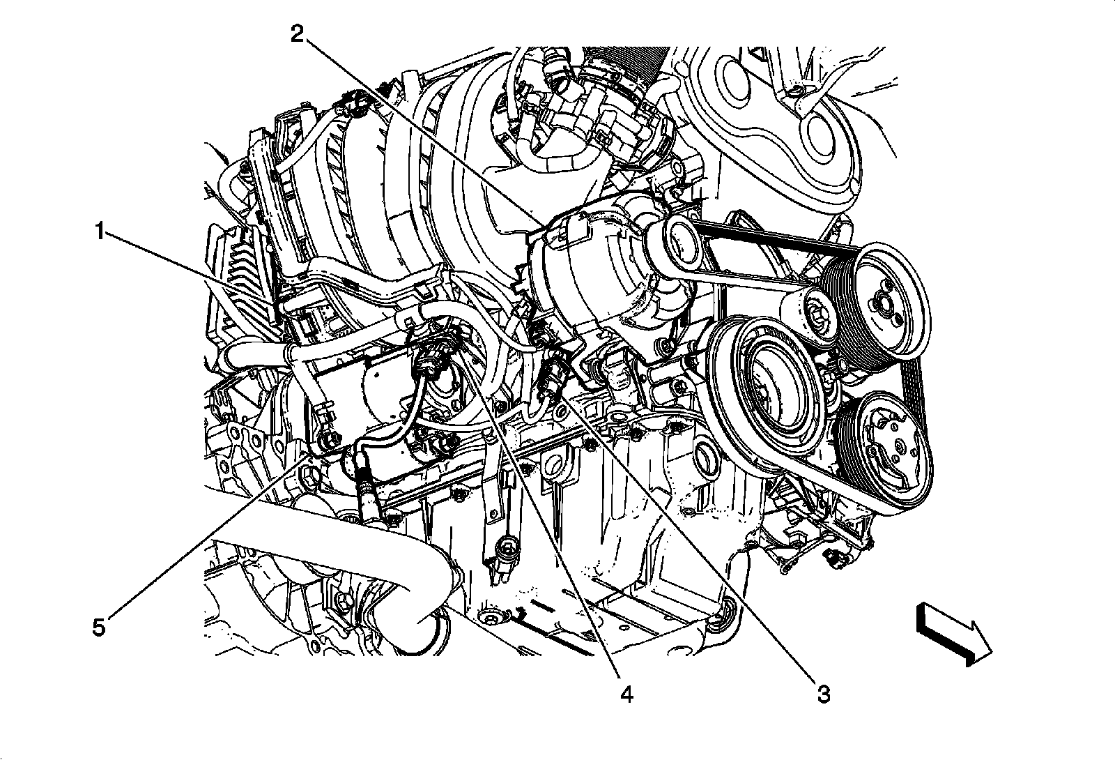 Factory diagram — Alternator