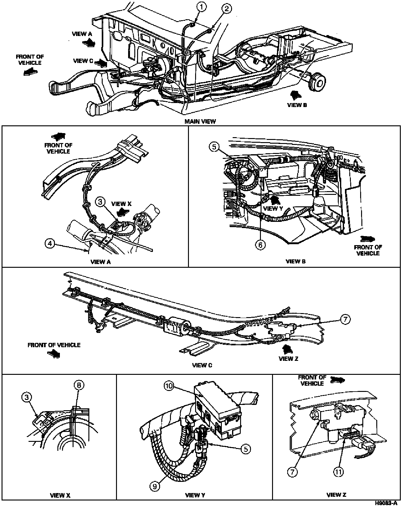 Factory diagram — Wheel Speed Sensor