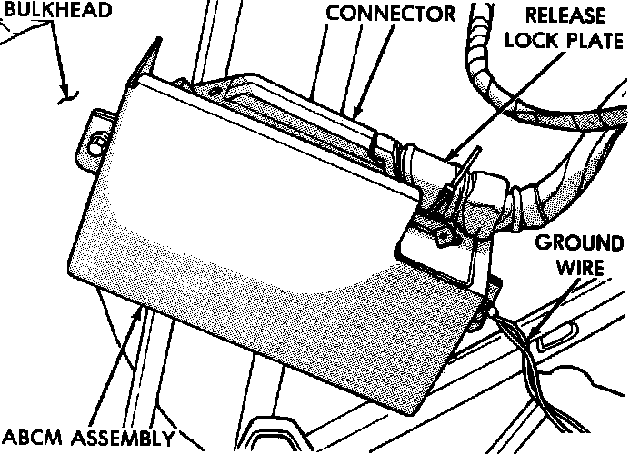 Factory diagram — Electronic Brake Control Module