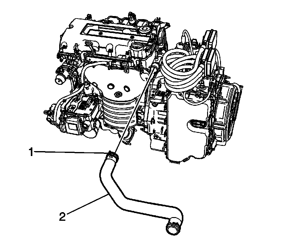 Factory diagram — Radiator Hose