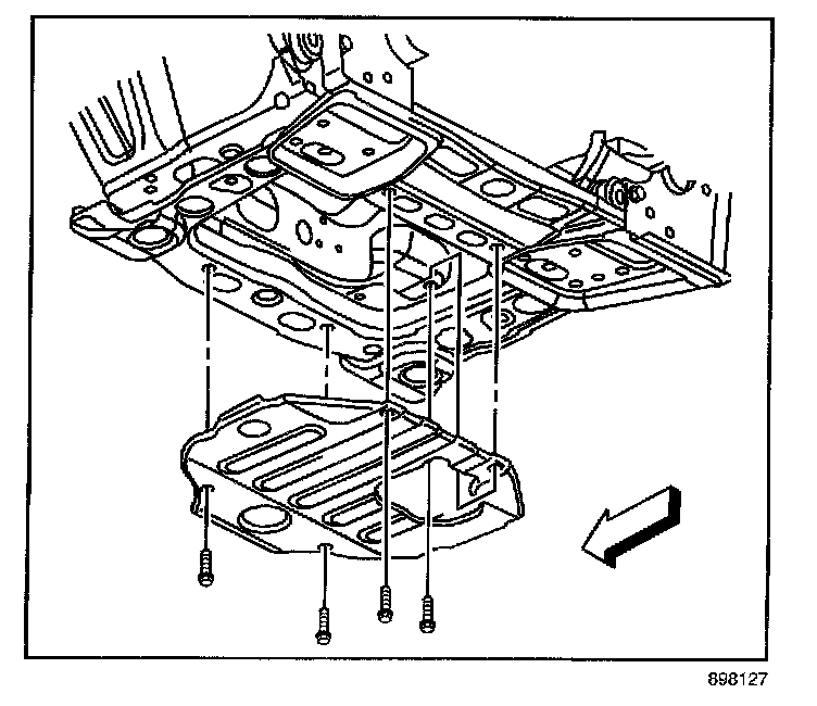 Factory diagram — Starter Motor