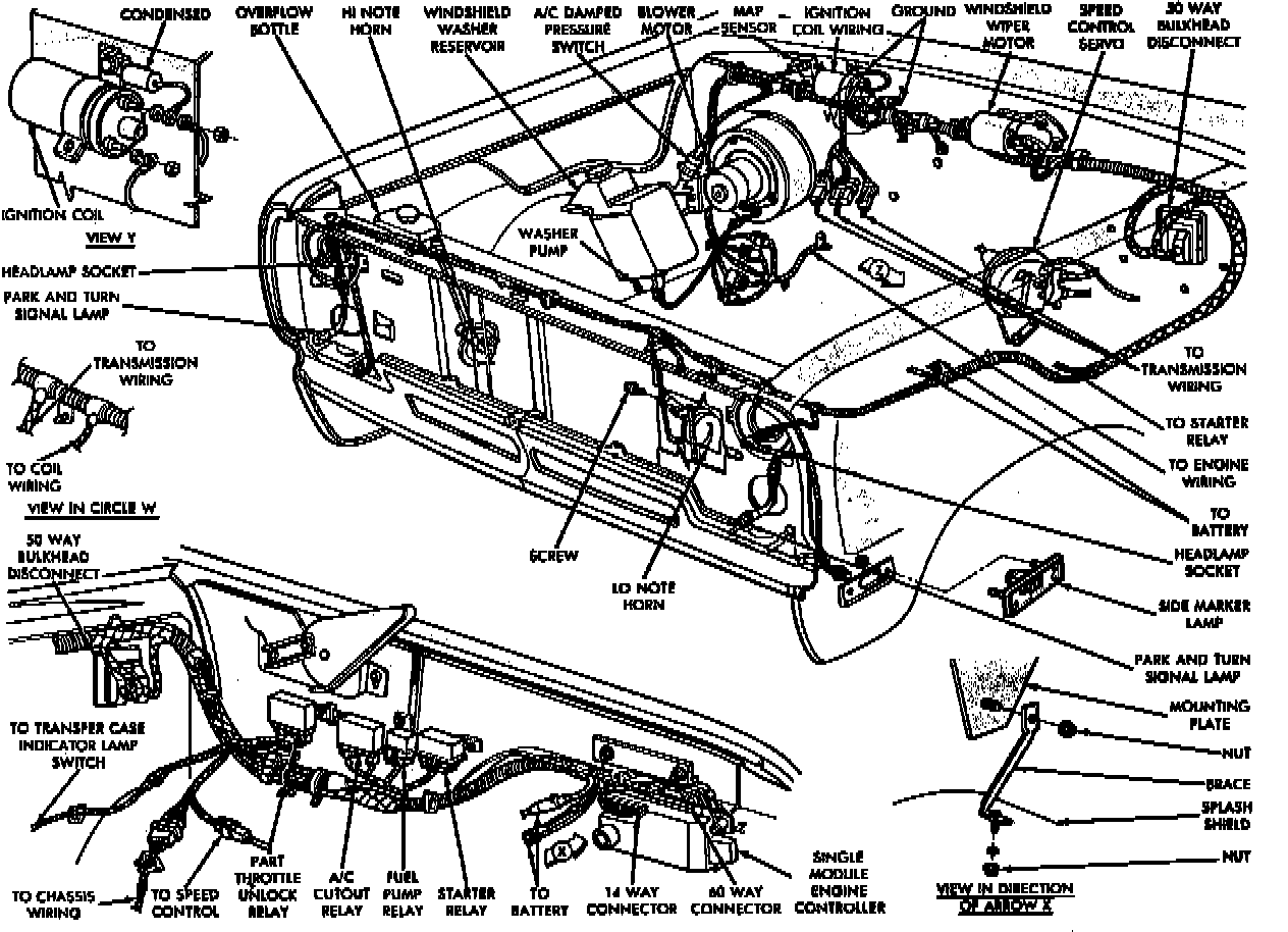 Factory diagram — Fuel Pump Relay