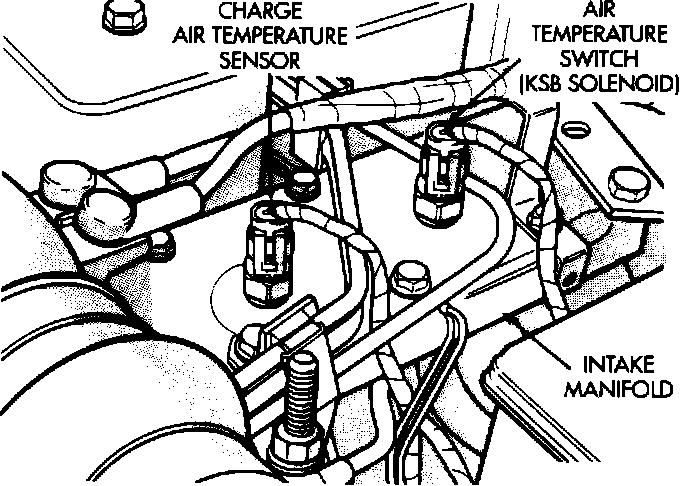 Factory diagram — Air Temperature Sensor ( Ambient / Intake )