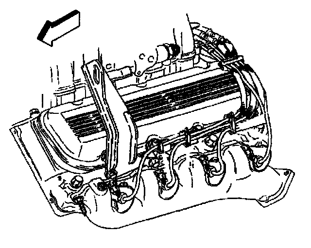 Factory diagram — Ignition Cable