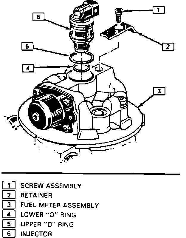 Factory diagram — Fuel Injector