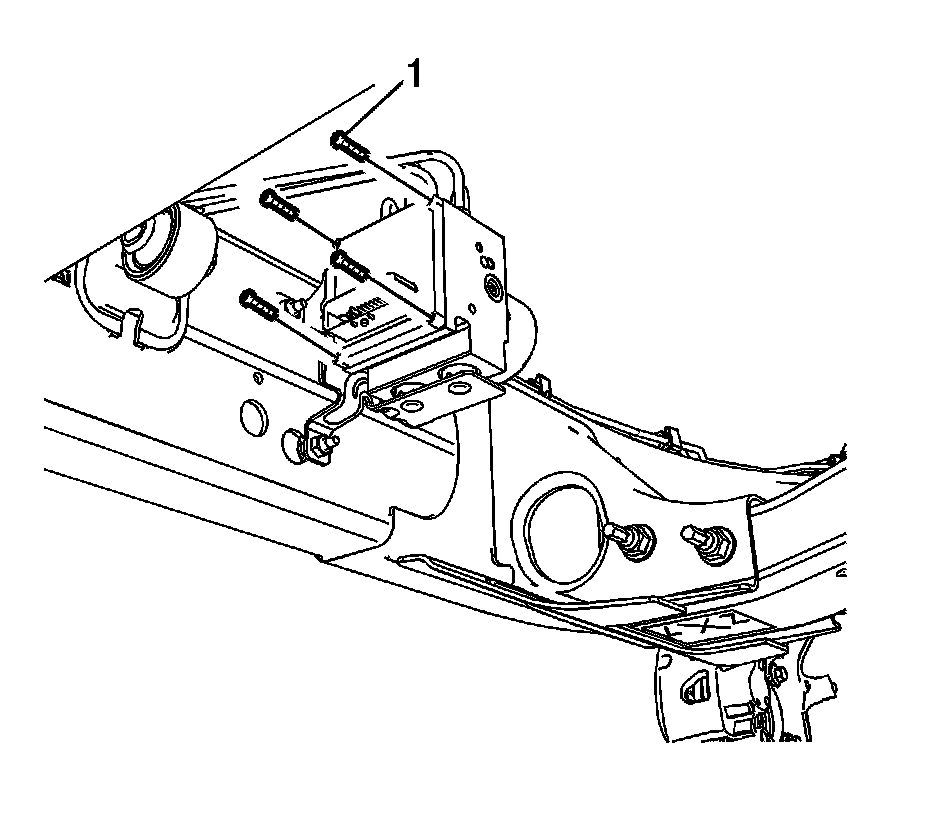 Factory diagram — Electronic Brake Control Module