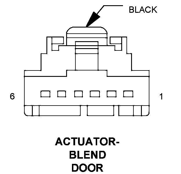 Factory diagram — Air Door Actuator / Motor