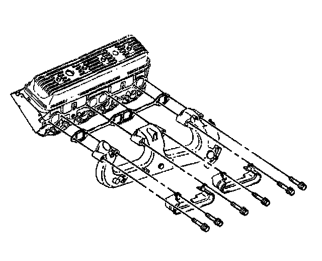 Factory diagram — Exhaust Manifold