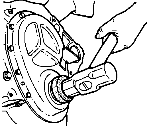 Factory diagram — Front Crankshaft Seal