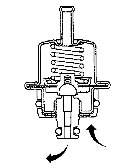 Factory diagram — Fuel Pressure Regulator