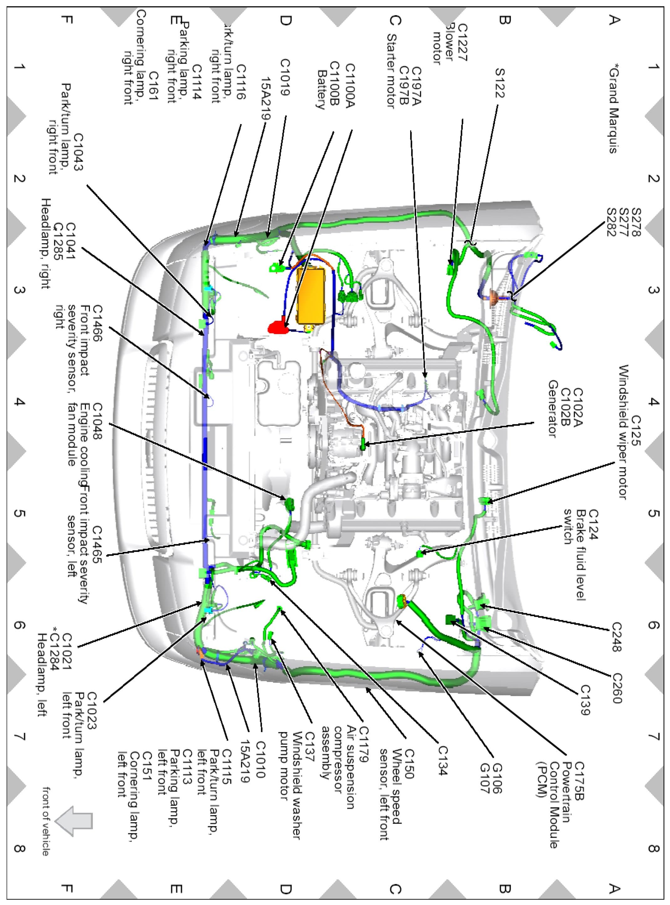 Factory diagram — Wheel Speed Sensor