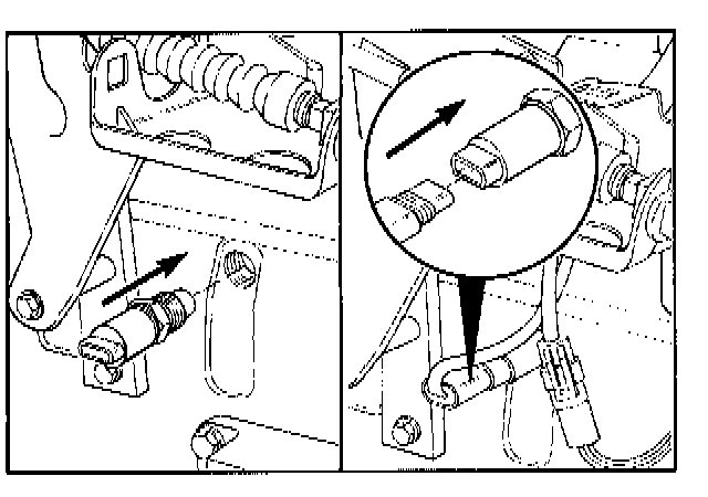 Factory diagram — Oil Pressure Sender