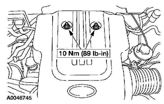 Factory diagram — EGR Tube