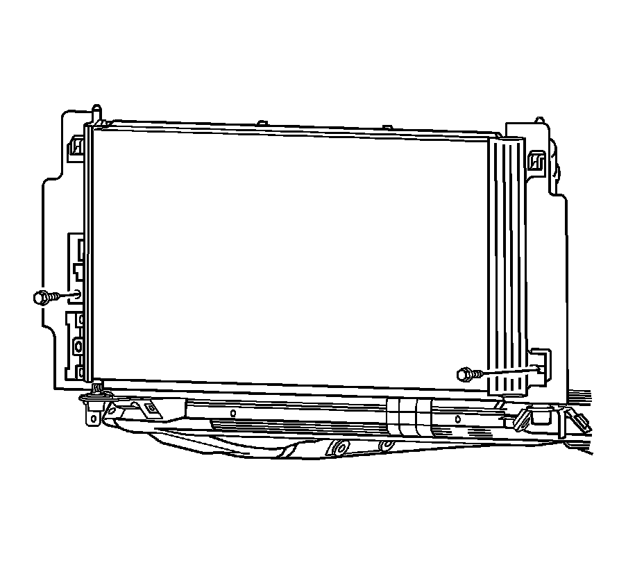 Factory diagram — Radiator