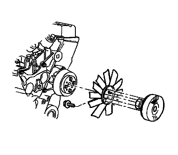 Factory diagram — Fan Clutch