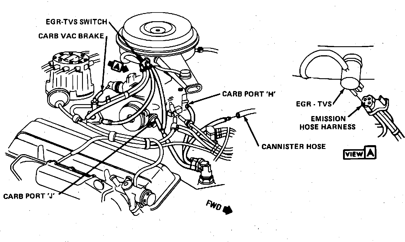 Factory diagram — Choke Pull-off Delay Valve