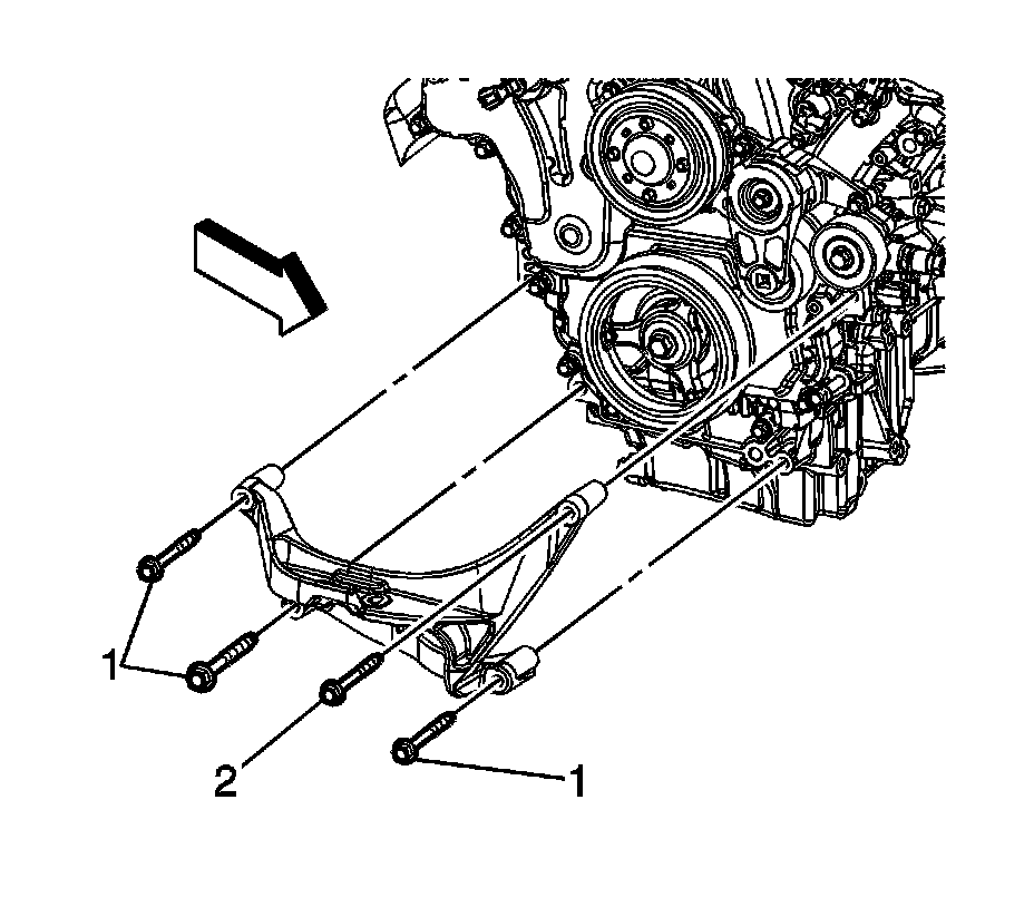 Factory diagram — Engine Mount